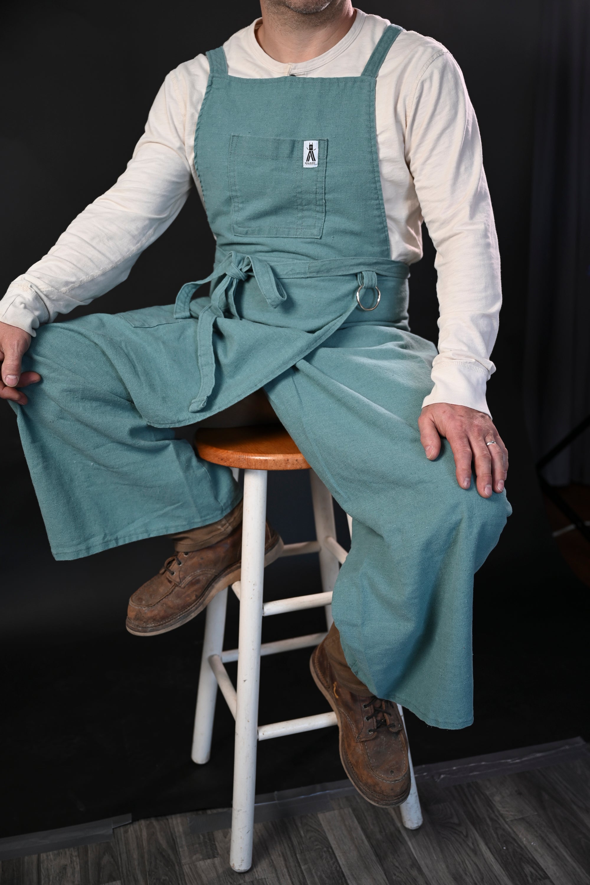 Walking Apron |  Retro WorkWear Blue