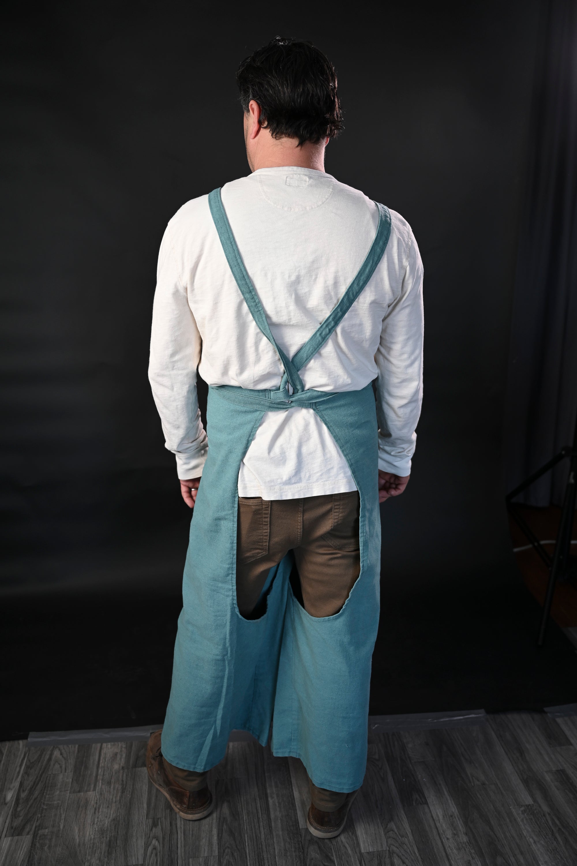 Walking Apron |  Retro WorkWear Blue