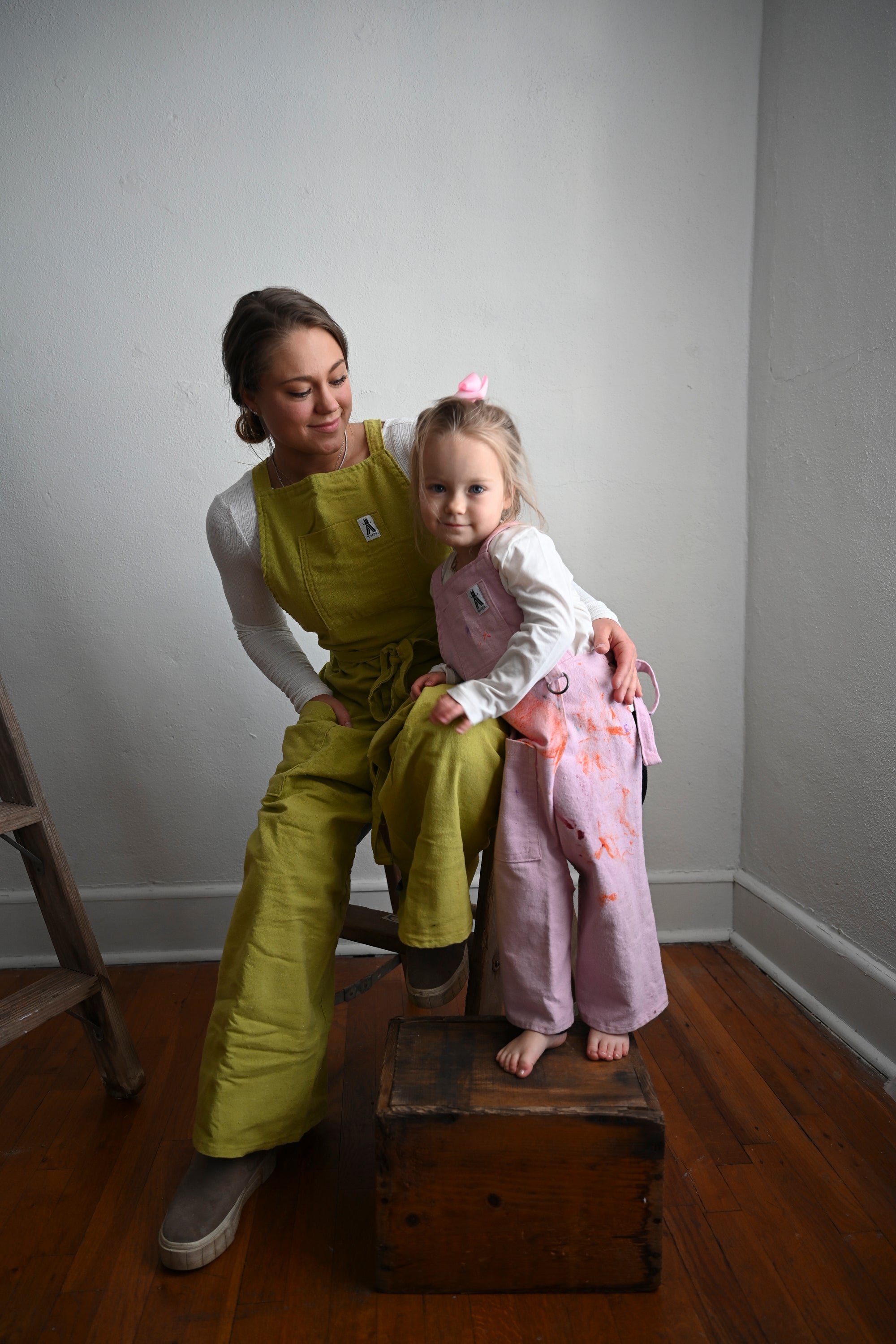 Walking Apron | Chartreuse