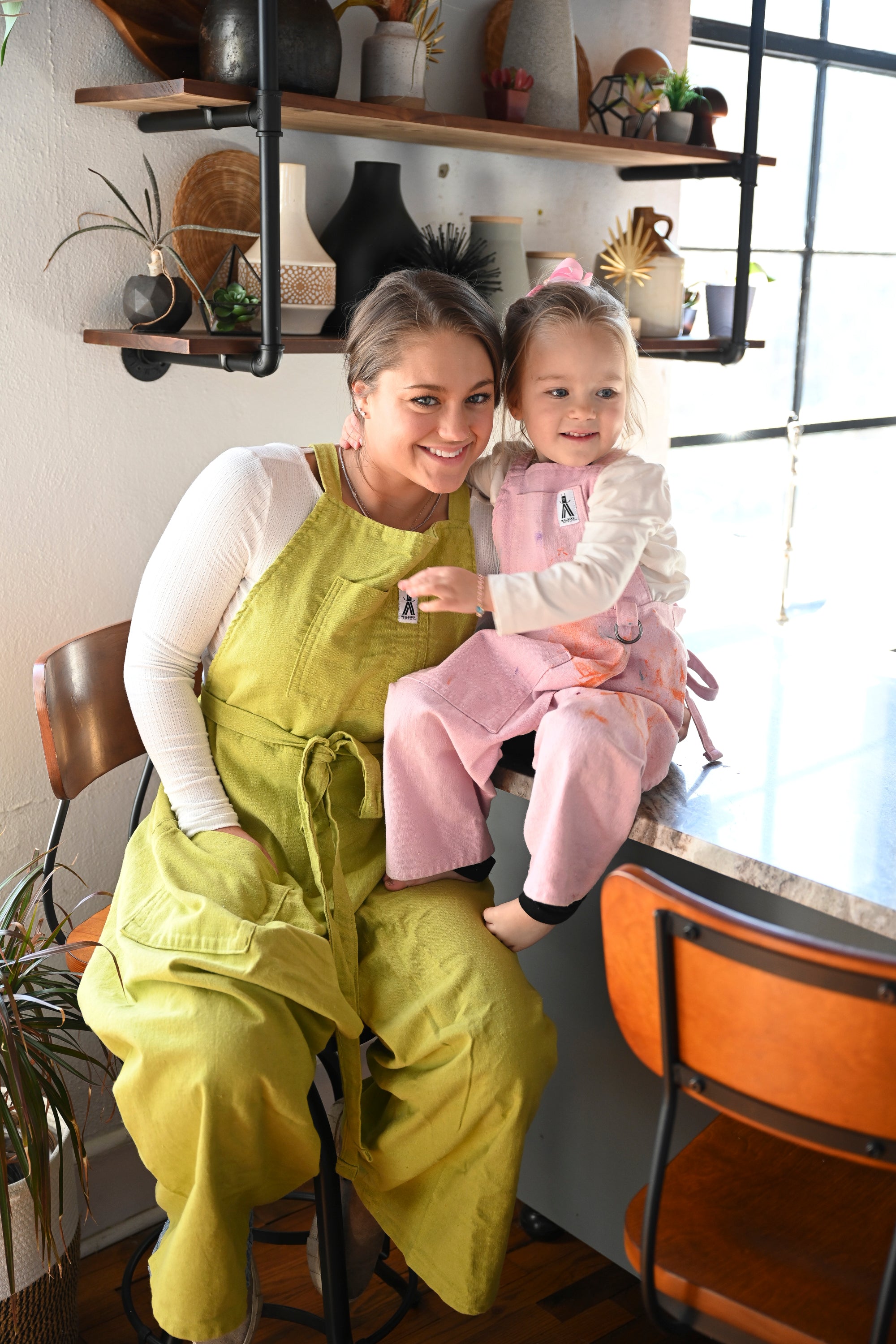 Walking Apron | Chartreuse