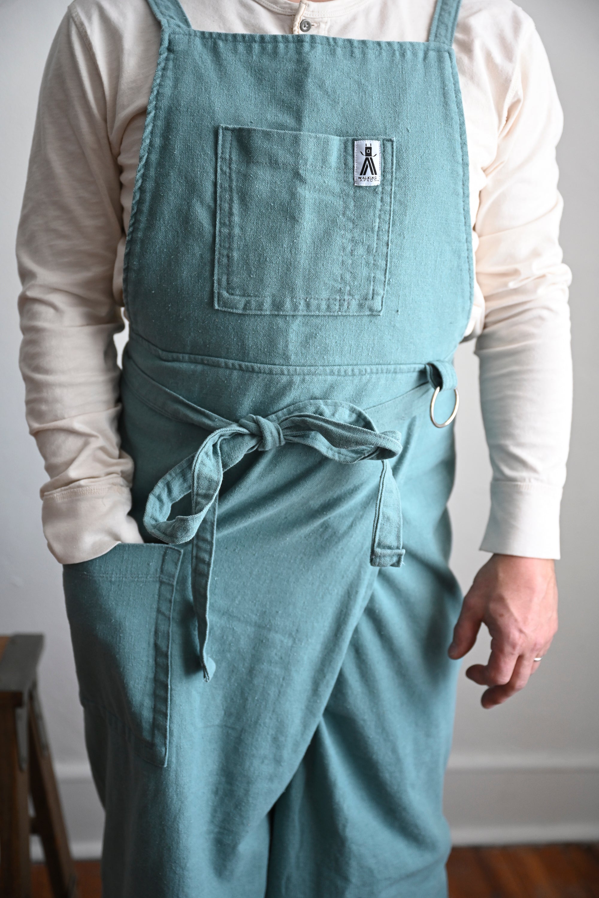 Walking Apron |  Retro WorkWear Blue